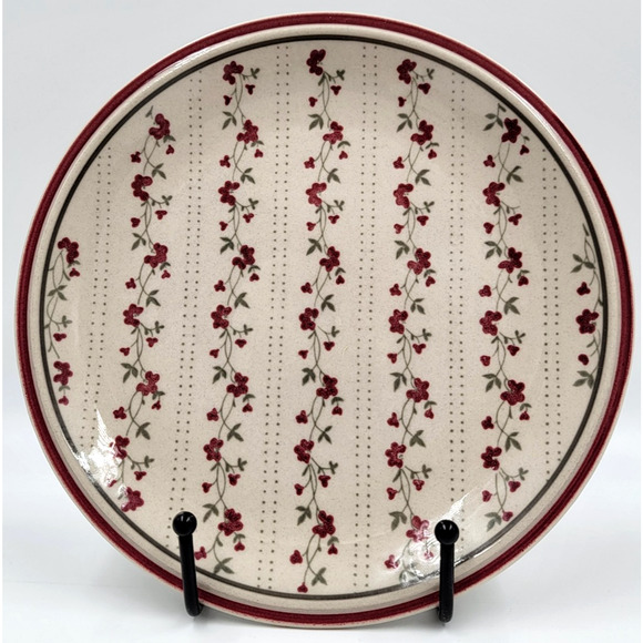 2 Regency American Country Collection Newcor Stoneware Williamsburg Salad Plates - Picture 8 of 11